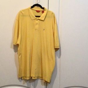 Yellow Izod Polo short sleeve shirt sz 2x